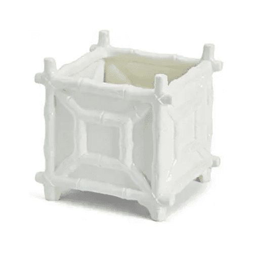 Faux Bamboo Cachepot