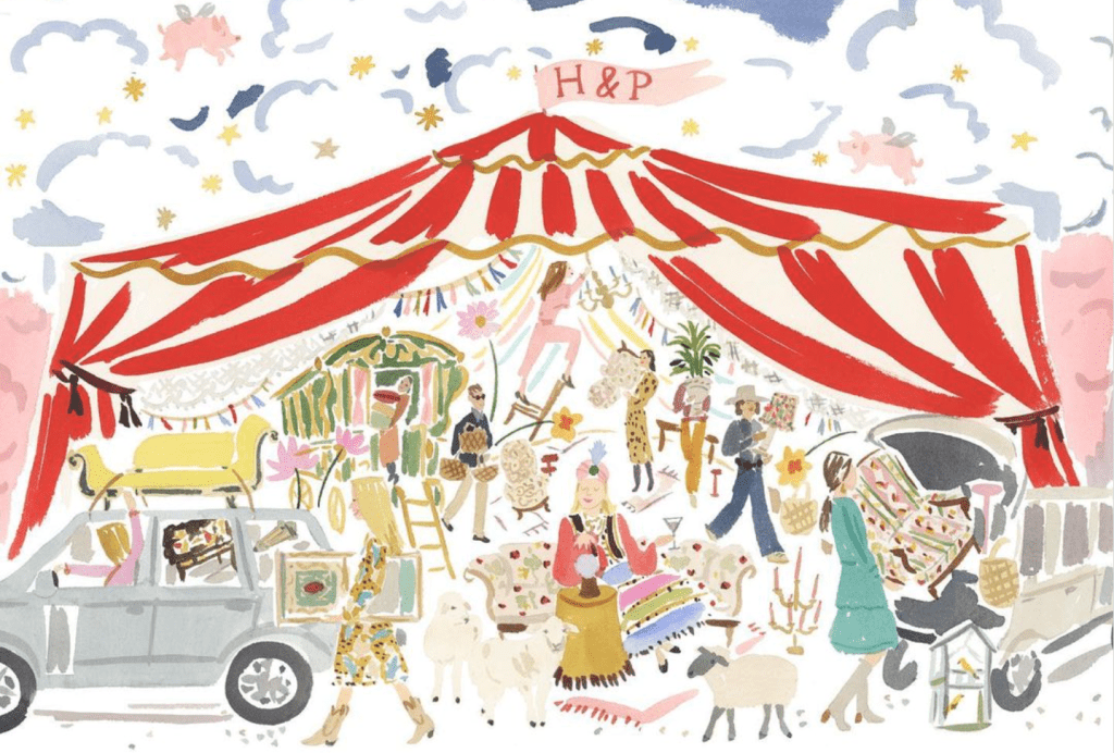 Houses & Parties at Round Top, Marie-Anne Oudejans for Schumacher ...