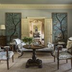 living-room-hand-painted-antique-chinese-chinoiserie-wallpaper-panels-framed-gracie-de-gournay