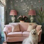 de-Gournay-hand-painted-wallpaper-Hannah-Cecil-Gurney-the-glam-pad-dog