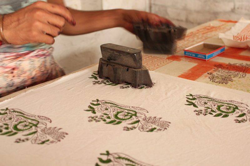 Block printing - imperfectly perfect printing from India - Jamini