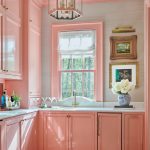 ashley-gilbreath-the-joy-of-home-coral-pink-lacquered-painted-cabinets