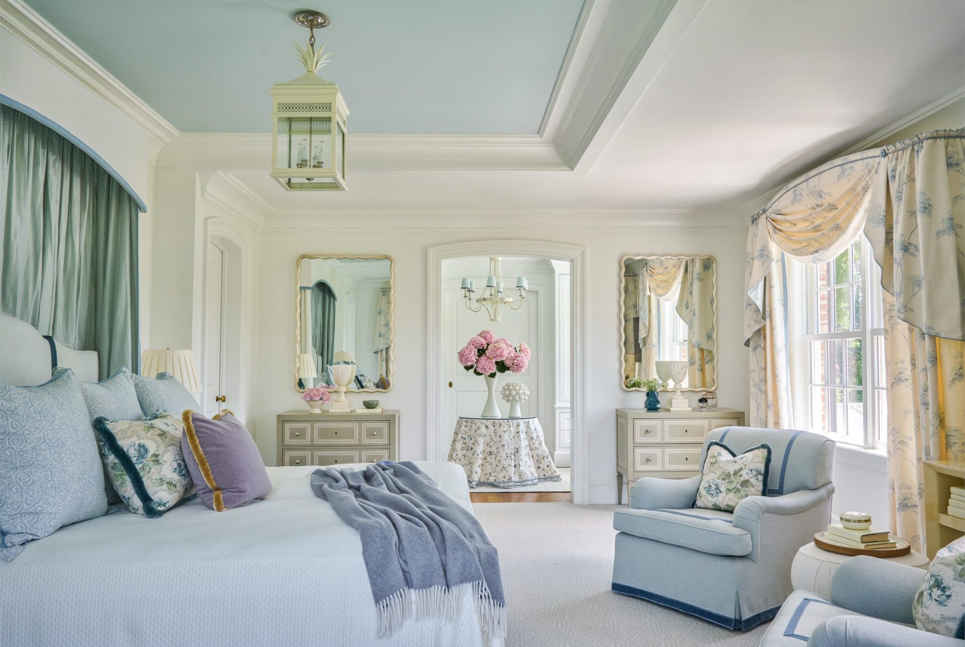 Rhapsody in Blue: A Serene Bedroom Suite - The Glam Pad