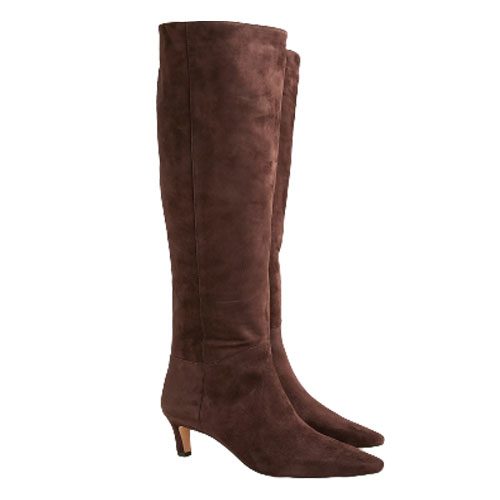 Stevie knee-high boots in suede