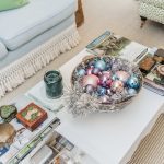 Laura-Solensky- Design-Christmas-holiday-home-tour-The-Glam-Pad-ornaments-coffee-table