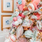 Laura-Solensky- Design-Christmas-holiday-home-tour-The-Glam-Pad-pink-glitter-tree