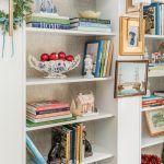 Laura-Solensky- Design-Christmas-holiday-home-tour-The-Glam-Pad-shelfie-bookcase-styling