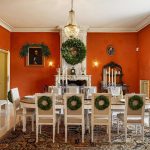 christmas-mme-mink-Jan- Haedrich-french-chateau-dining -room