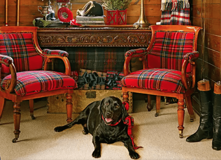 Scalamandré Zebras, Park Avenue Tree Lighting, Dorothy Draper Stockings, and Our Holiday Tartan Edit