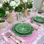 flying-sheep-valentines-tablescape-pink-toile-green-cabbage-plates