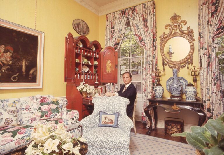 Maria de la Orden New York Pop Up, Scully & Scully Begonia Bash, and Mario Buatta: Anatomy of a Decorator at Old Westbury Gardens