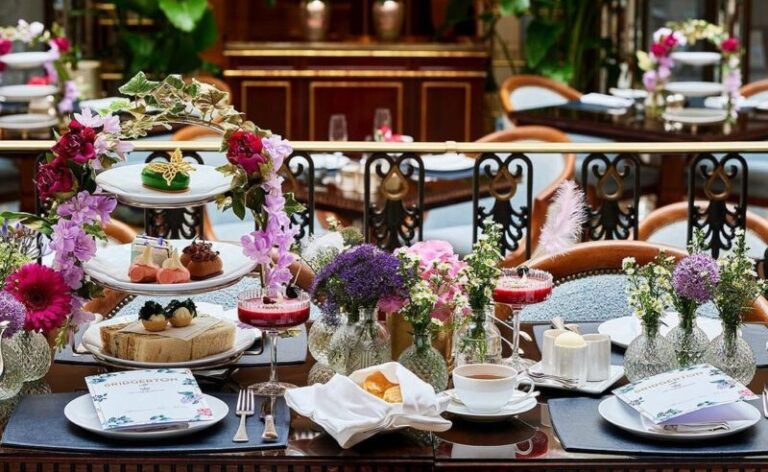 Café Ginori at Bergdorf Goodman, Ralph Lauren Goes Patriotic for the Olympics, and The Lanesborough’s Bridgerton Tea Service