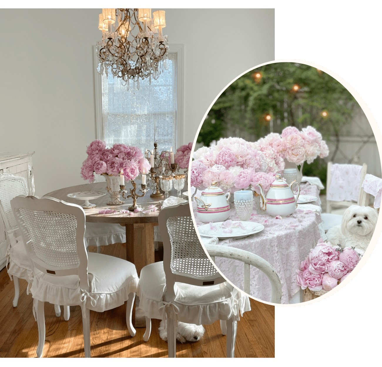 A Charming Rose Covered Cottage - The Glam Pad