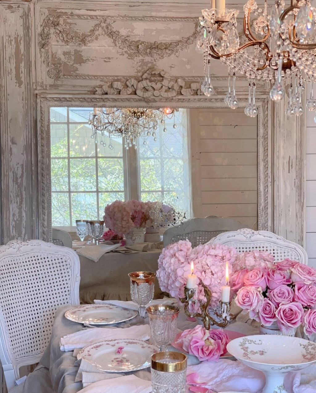 A Charming Rose Covered Cottage - The Glam Pad