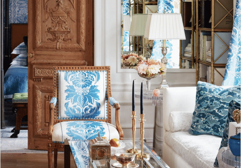 Patricia Altschul’s Needlepoint Colab, Fromental’s Papier Chinois Collection, and Birmingham’s Antiques at the Gardens