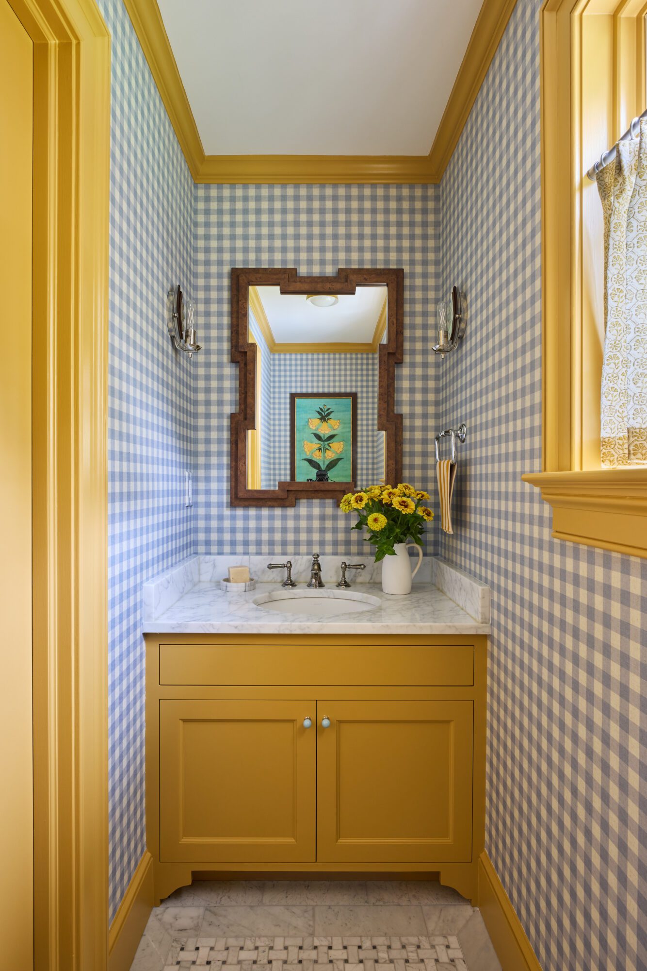 Jennifer Hunter Design interior design 11 Powder Room - The Glam Pad