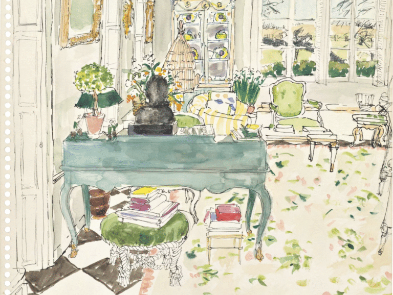 Dorothy Draper & Company x The Beaufort Bonnet Company, David Flint Wood and India Hicks for Wallshoppe, and the Enchanting Interiors of Bunny Mellon