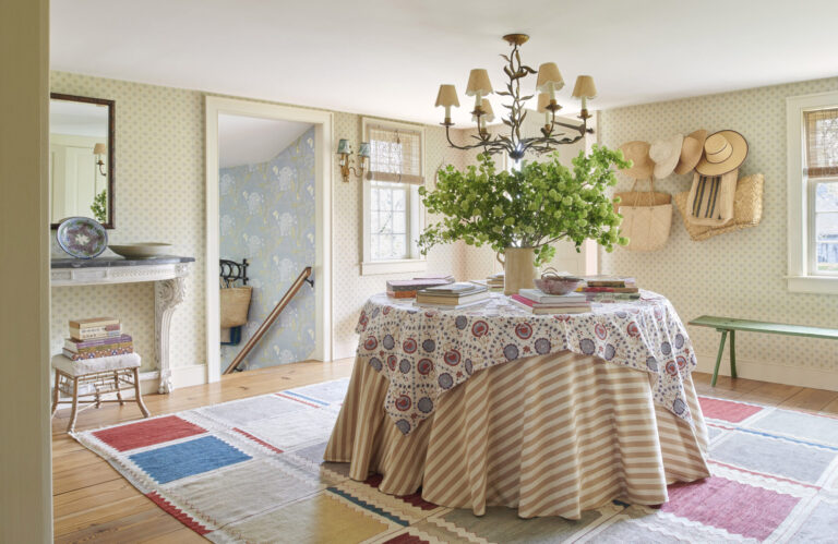 Schumacher’s Bohemia Collection, The Downeast Art & Antiques Show, and Mark & Graham’s Dorm Collection